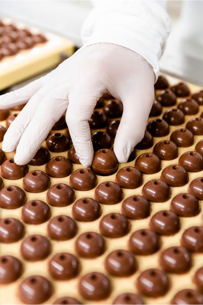 Lindor Truffes in Production